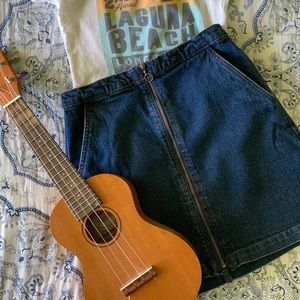 Denim skirt